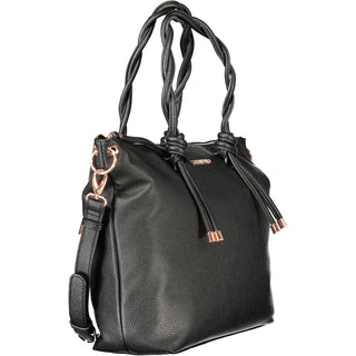 Schwarze Polyethylen-Handtasche