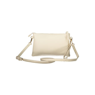 Beige Polyethylen-Handtasche