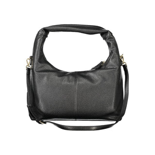 Black Polyurethane Women's Bag