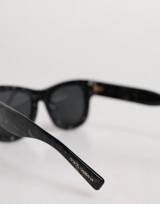 Pearl White Acetate Frame Domenico Deep Shades Sunglasses