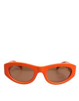 Orange Reborn To Live ovale Fassung Logo Brillen Sonnenbrillen