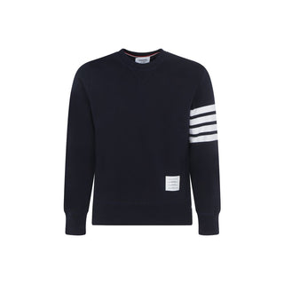 Blue Cotton Sweatshirt