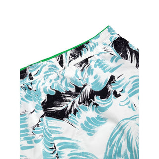 Bañador corto de poliamida blanco