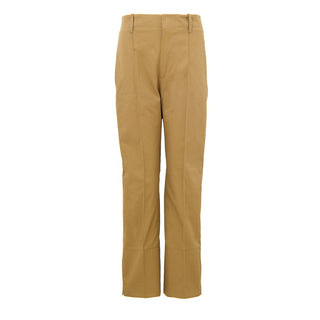 Beige Baumwollhose