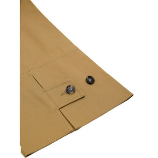 Beige Baumwollhose