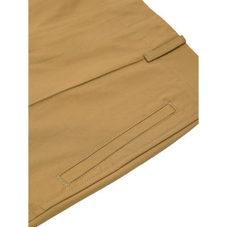 Beige Baumwollhose