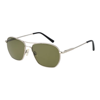 Gafas de sol de metal plateado