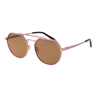 Gafas de sol de metal color oro rosa