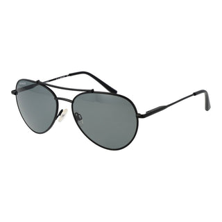 Gafas de sol negras de metal