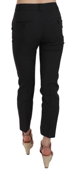 Pantalones Capri Ajustados con Lunares