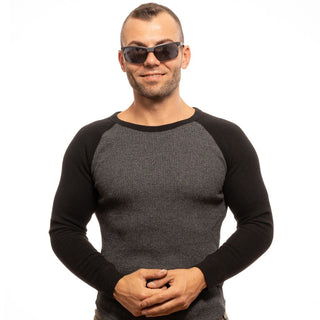 Gafas de sol de plástico negro