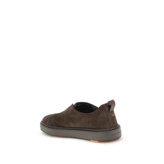 Braune Kalbsleder Bos Taurus Halbschuhe