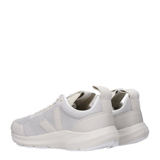 Zapatillas deportivas de tela gris