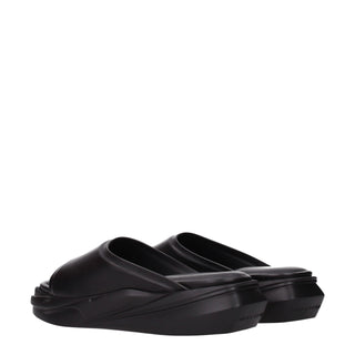 Zapatillas de cuero negras