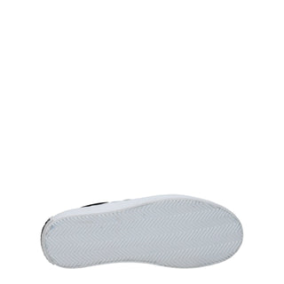 Mocasines negros de tela sin cordones