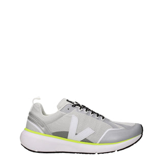 Zapatillas deportivas de tela gris