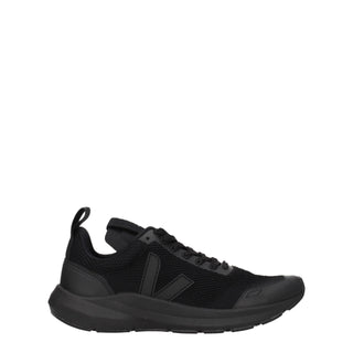 Zapatillas deportivas negras de tela
