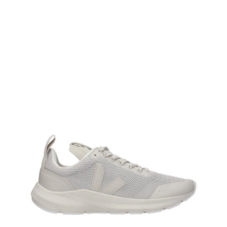 Zapatillas deportivas de tela gris
