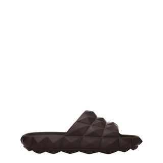 Pantuflas marrones de algodón