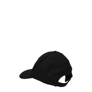 Schwarze Baumwollkappe (Baseballmütze)
