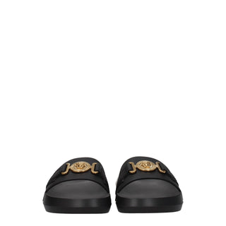 Zapatillas de cuero negras