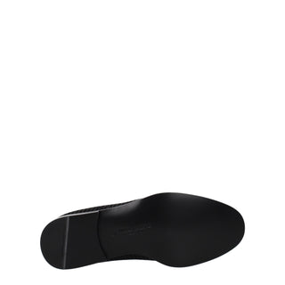 Schwarze Samt-Slipper