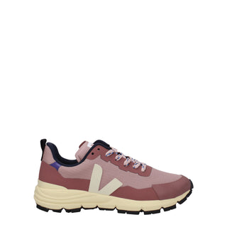 Zapatillas deportivas rosas de tela
