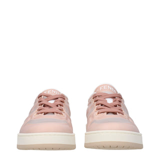 Zapatillas rosas de fibras