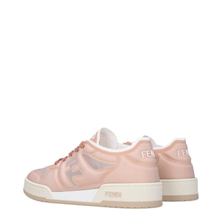Zapatillas rosas de fibras