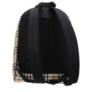 Beige Fabric Backpack