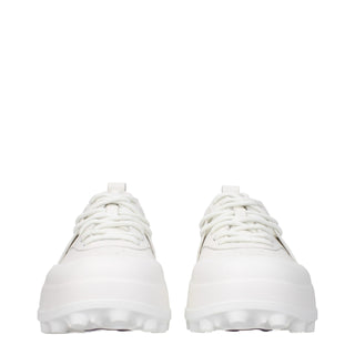 White Leather Sneakers