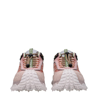 Pinkfarbene Sportsneaker aus Leder