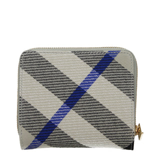 Beige Fabric Wallet