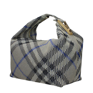 Bolso de mano de poliamida verde