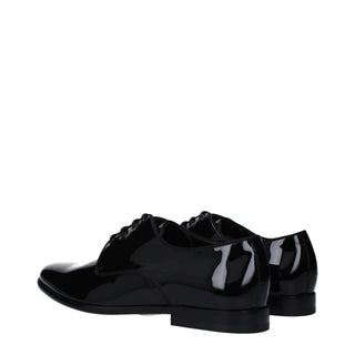 Zapatos Oxford y Derby negros de cuero