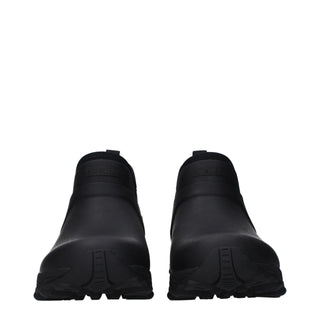 Botines de algodón negro
