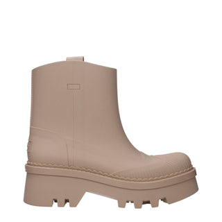 Pinke Baumwoll-Stiefeletten