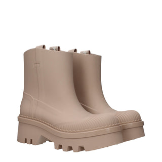 Pinke Baumwoll-Stiefeletten
