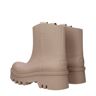 Pinke Baumwoll-Stiefeletten