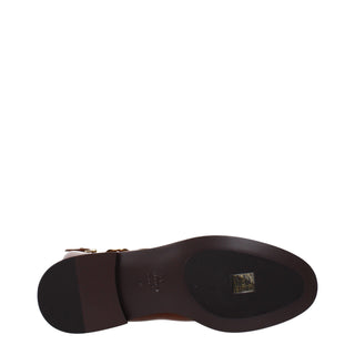 Braune Lederstiefel