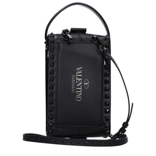 Black Leather Clutch Bag
