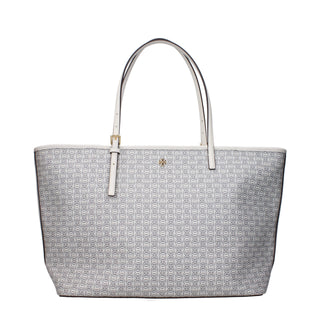 Beige Leather Shoulder Bag