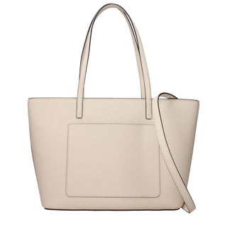 Beige Leather Shoulder Bag