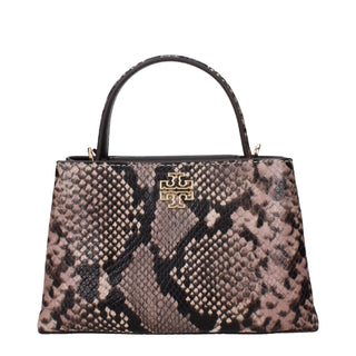 Rosa Lederhandtasche
