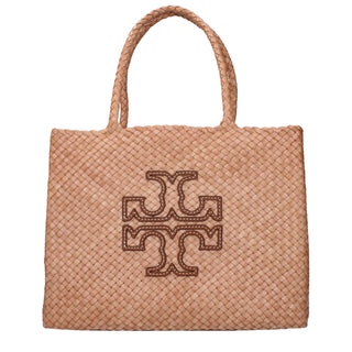 Pink Leather Shoulder Bag