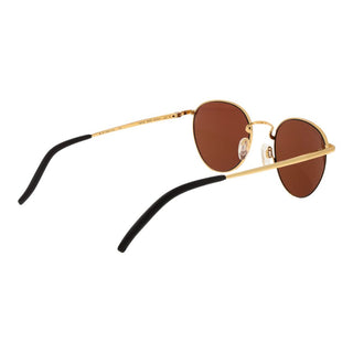 Goldene Metallsonnenbrille