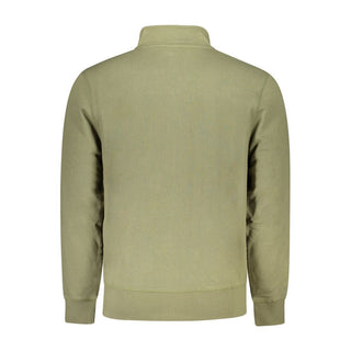 Sudadera para hombre de algodón verde