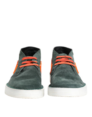 Zapatillas casuales verdes para hombre con logo Derby