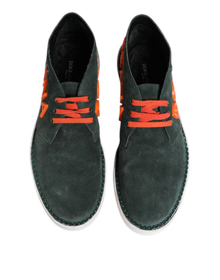 Zapatillas casuales verdes para hombre con logo Derby