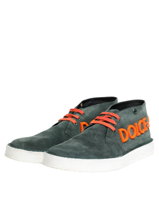 Zapatillas casuales verdes para hombre con logo Derby